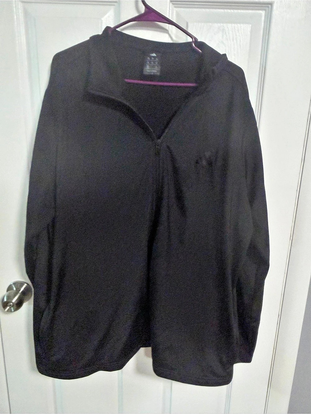 Adidas Women's Black Long Sleeve Top Size 2XL